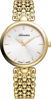 Швейцарские наручные  женские часы Adriatica 3770.1113Q. Коллекция Pairs