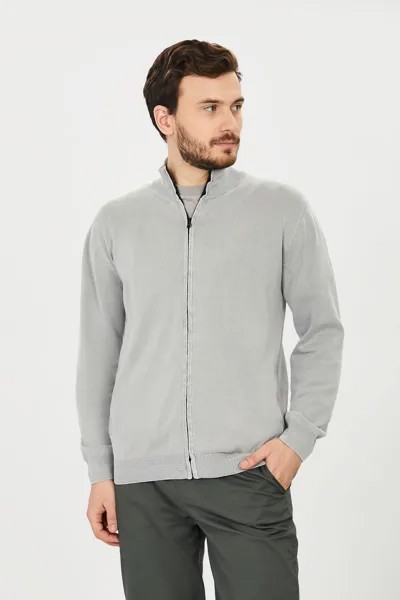 Кардиган мужской Baon B641002 серый XXL
