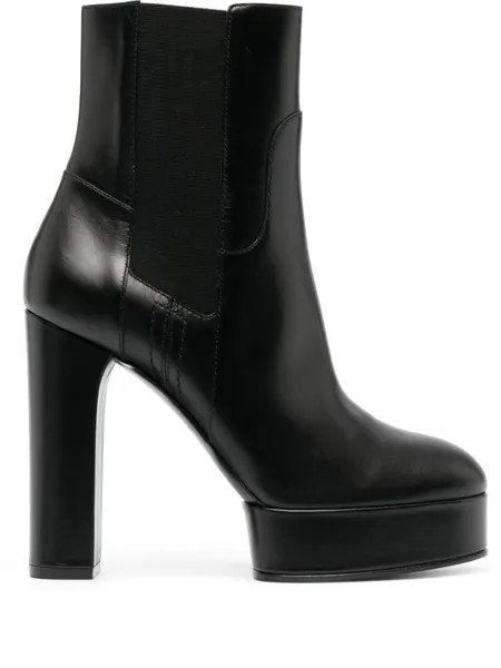 Casadei ботильоны Betty 110 на платформе, черный