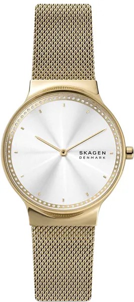 Наручные часы женские Skagen SKW3027 золотистые