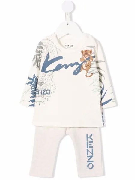 Kenzo Kids спортивный костюм с логотипом