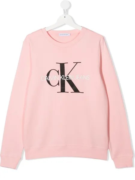 Calvin Klein Kids толстовка с логотипом