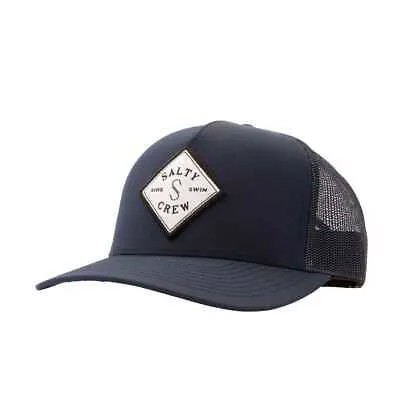 Кепка Salty Crew Sealine Retro Snapback Hat (темно-синяя) с 5 панелями