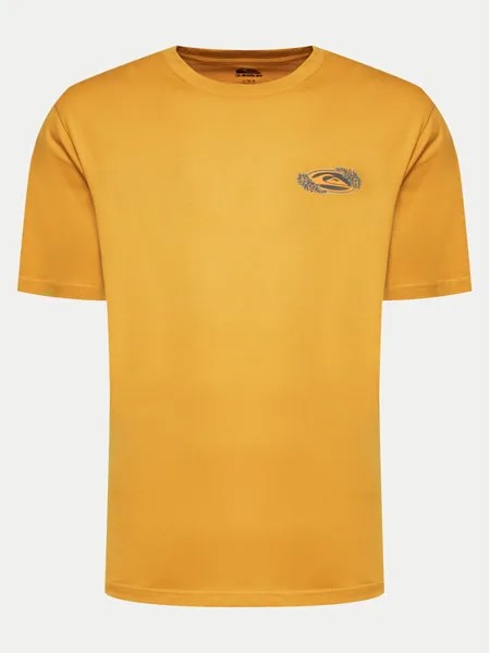 Футболка стандартного кроя Quiksilver, желтый