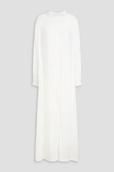 Платье-рубашка из тканого материала со сборками и пуговицами Art. Rodebjer, белый