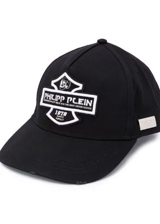 Philipp Plein кепка с вышитым логотипом