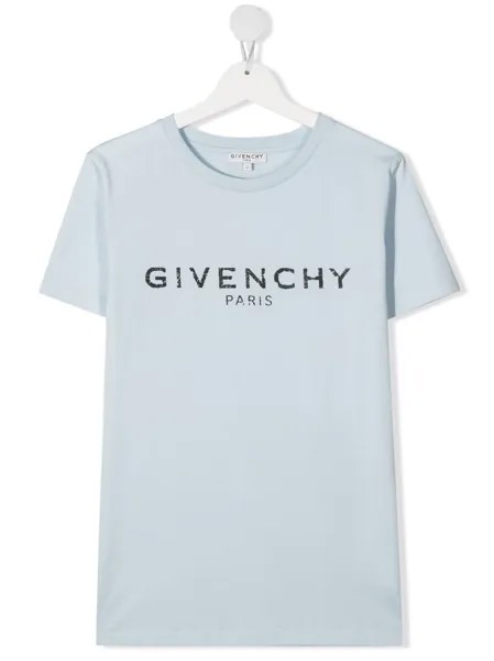 Givenchy Kids футболка с логотипом