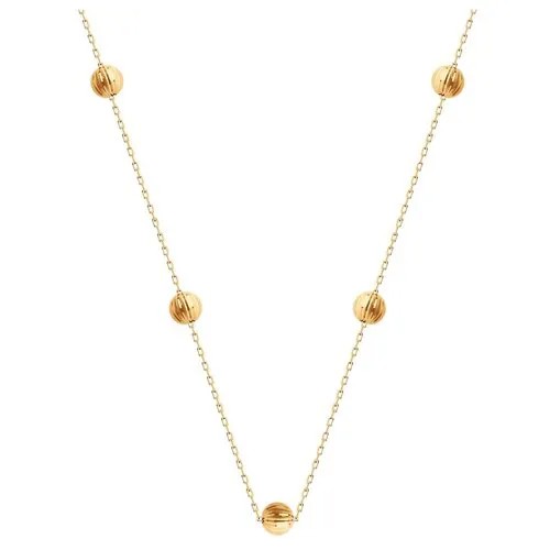 Колье Diamant, красное золото, 585 проба, длина 40 см.