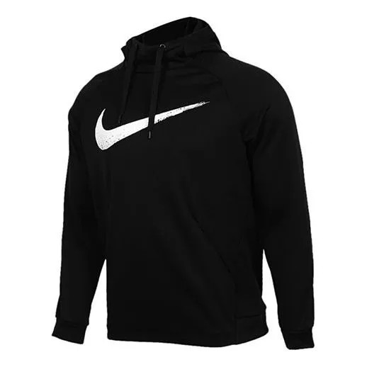Толстовка Nike Casual Sports Large Logo Fleece Lined Black, черный