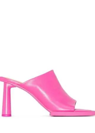 Jacquemus мюли Les mules carrés ronds