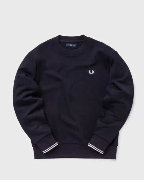 Толстовка Fred Perry Crew Neck Sweatshirt, темно-синий