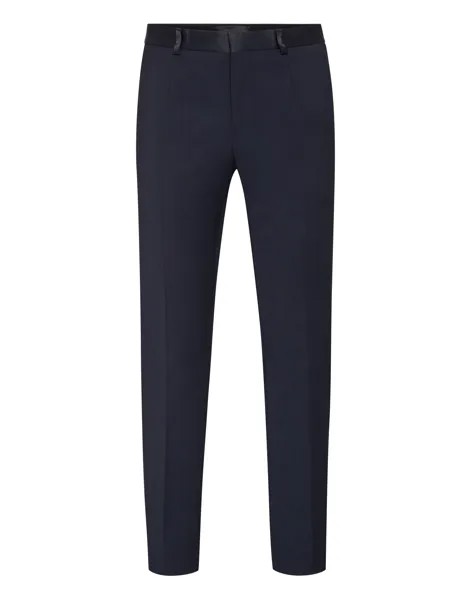 Длинные брюки приталенного кроя Iconic Plein Philipp Plein, цвет Dark Blue