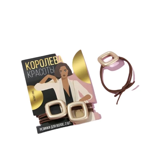 Заколка женская Art beauty Art beauty_women, золотистый, коричневый