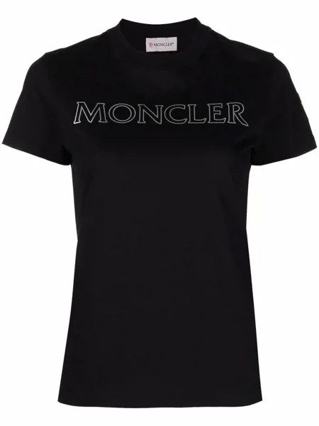 Moncler футболка с логотипом