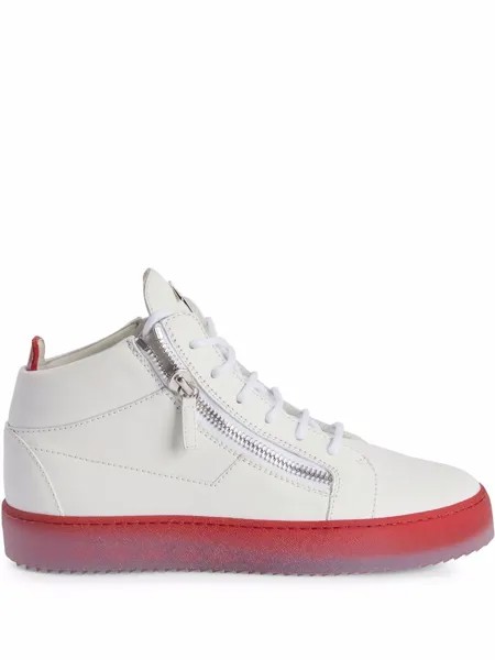 Giuseppe Zanotti кеды Frankie на контрастной подошве