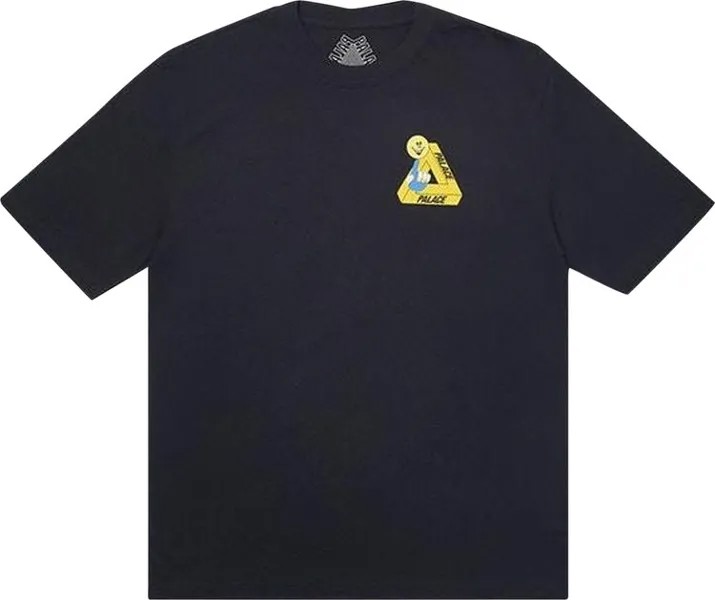 Футболка Palace Tri-Smiler T-Shirt 'Black', черный