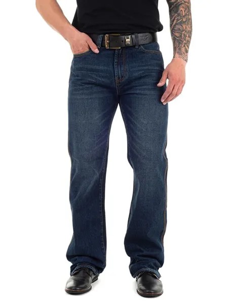 Джинсы мужские Montana 10122 Stone Wash синие 42/32