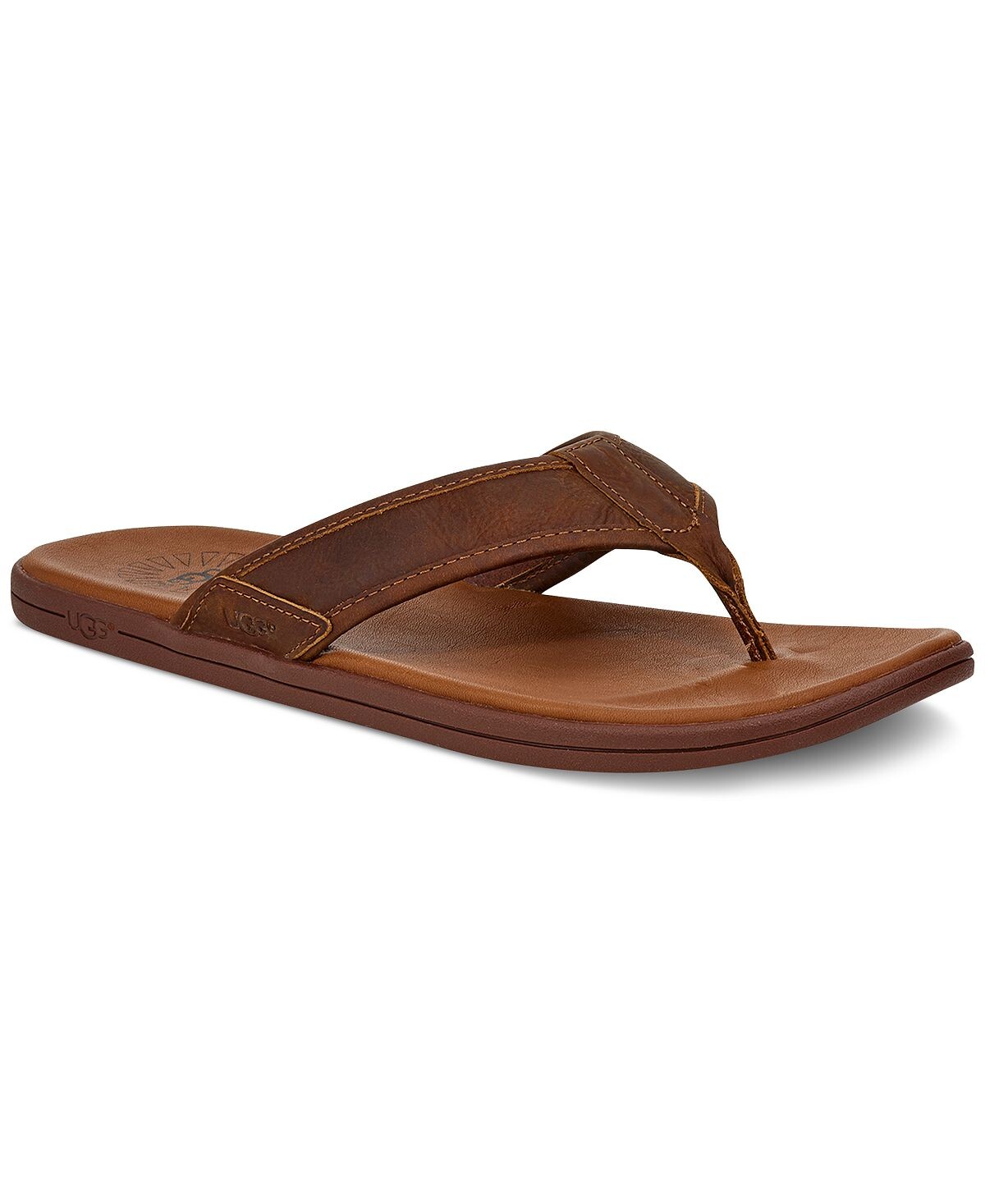 Мужские легкие шлепанцы из морской кожи UGG