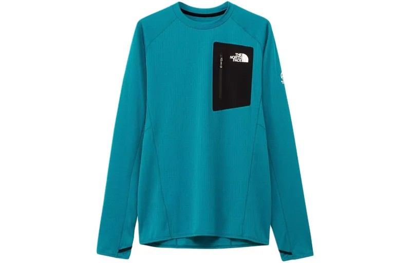 Футболка унисекс Moss Blue The North Face, синий