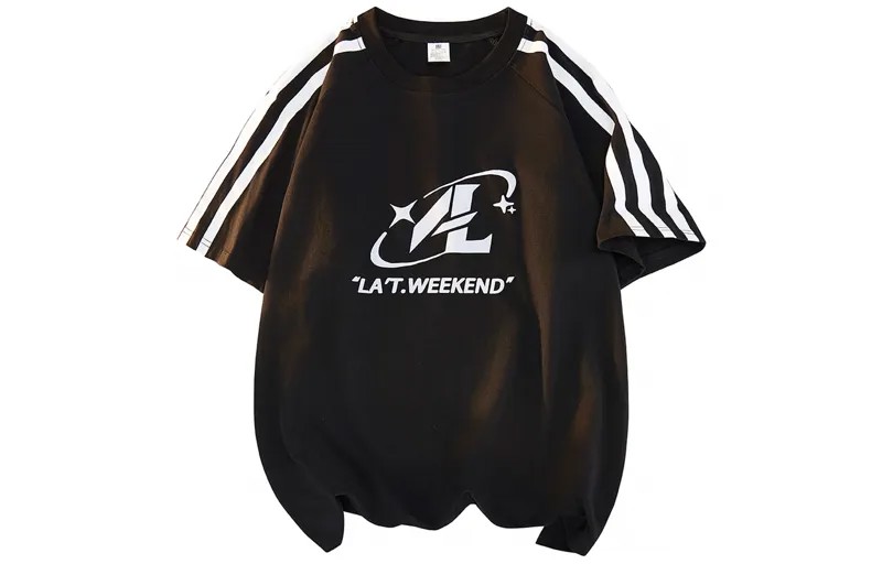 Футболка унисекс La'T.Weekend, Бордовый (с белыми шортами в тон-2455)