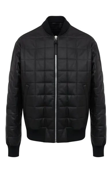 Кожаный бомбер Bottega Veneta