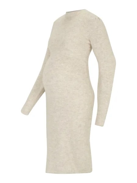Вязанное платье Vero Moda Maternity VILLA, экрю
