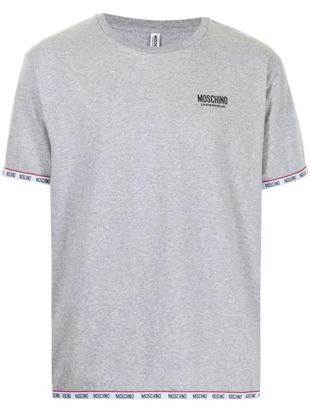 Moschino logo-print short-sleeved T-shirt