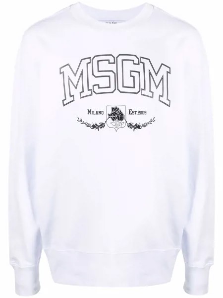 MSGM джемпер с логотипом