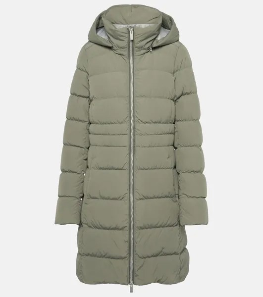 Пуховик аврора Canada Goose, зеленый