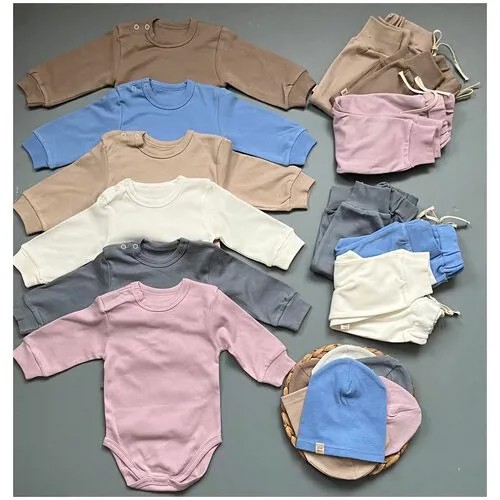 Костюм для малыша/боди штаны шапочки/комбинезон для новорожденного