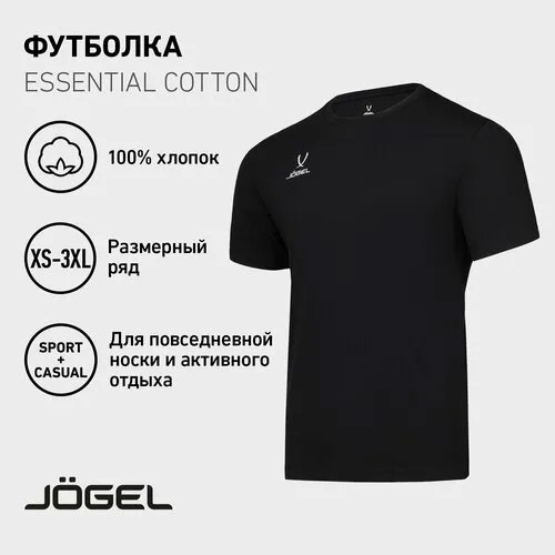 Футболка спортивная Jogel, размер S, черный