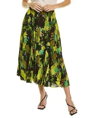 Женская шелковая юбка-миди Valentino 40