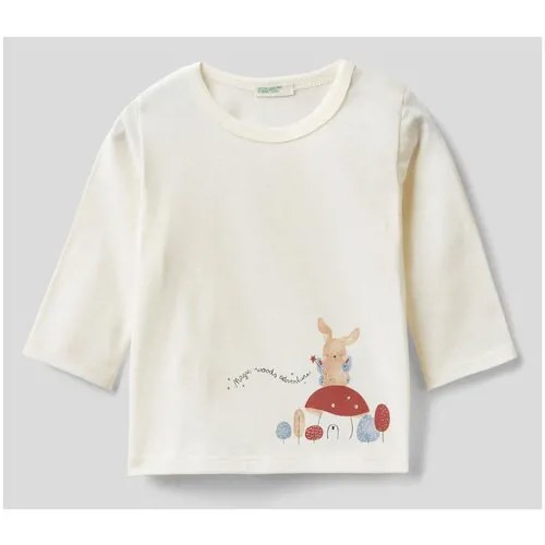 Лонгслив United Colors of Benetton для новорожденных 22A_3ATNA101L_036_56
