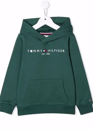 Tommy Hilfiger Junior худи из органического хлопка с логотипом