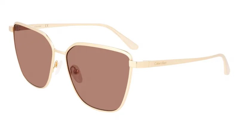 Солнцезащитные очки Женские Calvin Klein CK22104S коричневые