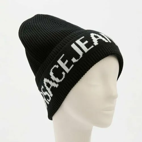 Шапка Versace Jeans Couture, размер OneSize, черный