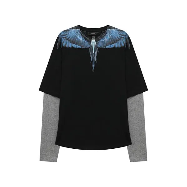 Хлопковый лонгслив Marcelo Burlon Kids of Milan