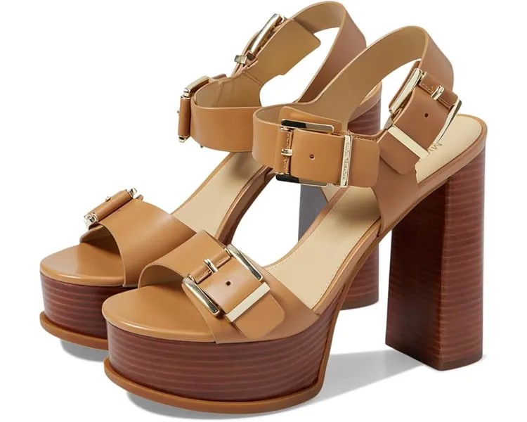 Туфли MICHAEL Michael Kors Colby Platform Sandal, цвет Pale Peanut