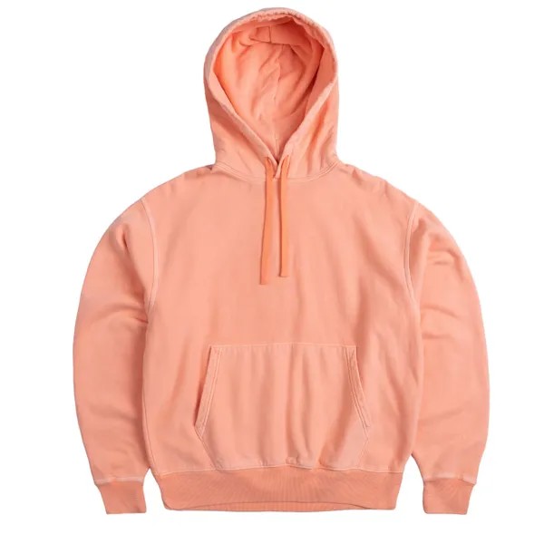 Толстовка Pigment Dyed Fleece Hoodie Stussy, красный