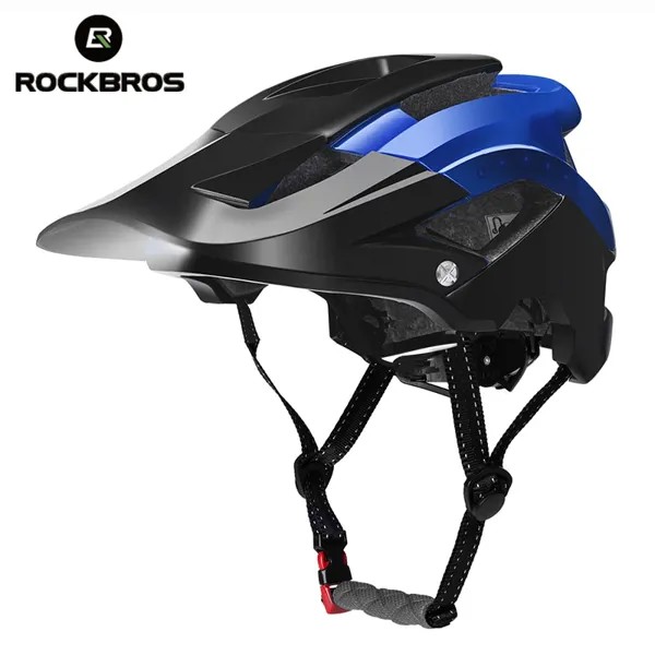 Велосипедный шлем ROCKBROS, цельнолитой защитный спортивный головной убор для мужчин и женщин
