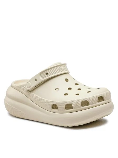 Мюли Crocs, бежевый