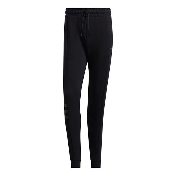 Спортивные штаны adidas neo M Cs Dk Tp Casual Sports Bundle Feet Long Pants Black, черный