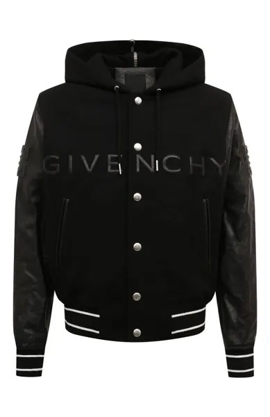 Комбинированный бомбер Givenchy