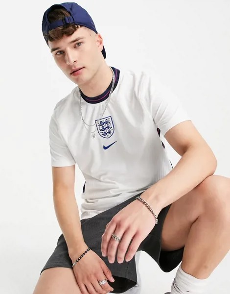 Белая футболка Nike Football Euro 2020 England vapor home match-Белый