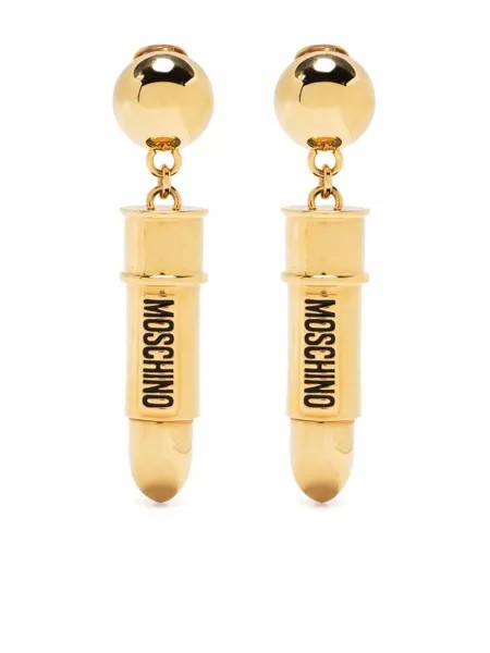 Moschino массивные серьги