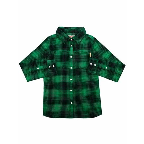 Рубашка VINGINO, размер 92, зеленый