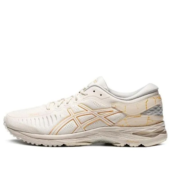 Кроссовки metarun золотистые Asics, белый
