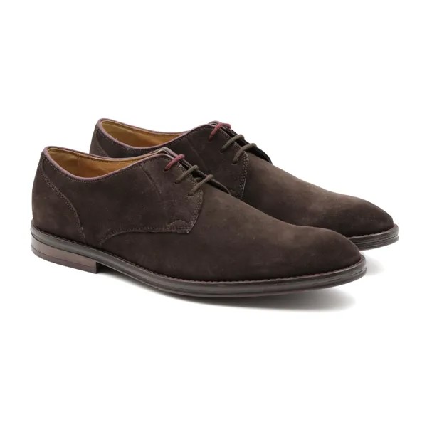 Полуботинки мужские Clarks Citistridelace 26154275 коричневые 41 EU