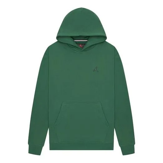 Толстовка Men's Air Jordan Essentials Embroidered Logo Sports Fleece Green, зеленый