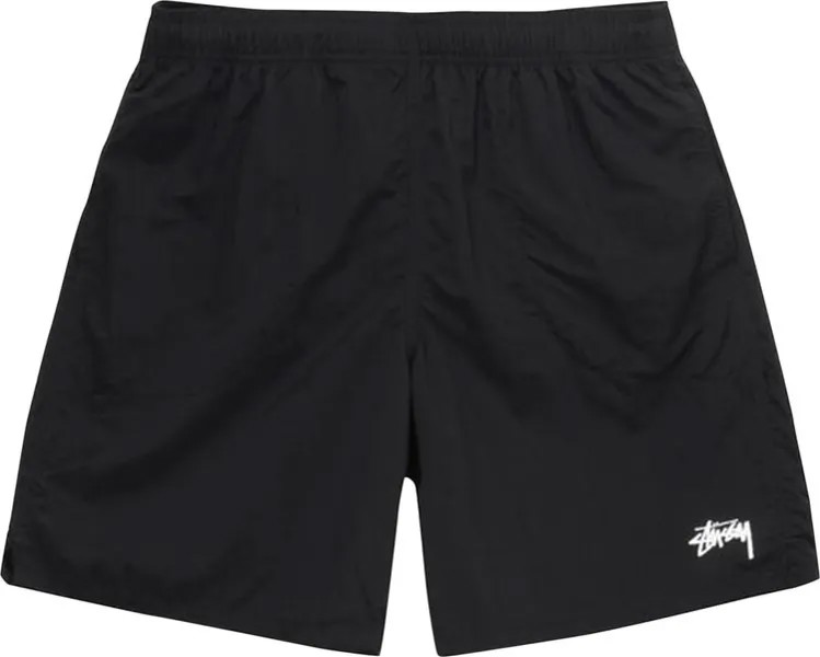 Шорты Stussy Stock Water Short 'Black', черный